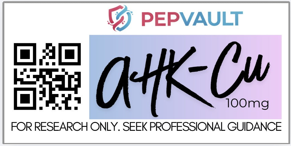 Pepvault AHK-Cu 100MG Compound and 3ml BWtr Only